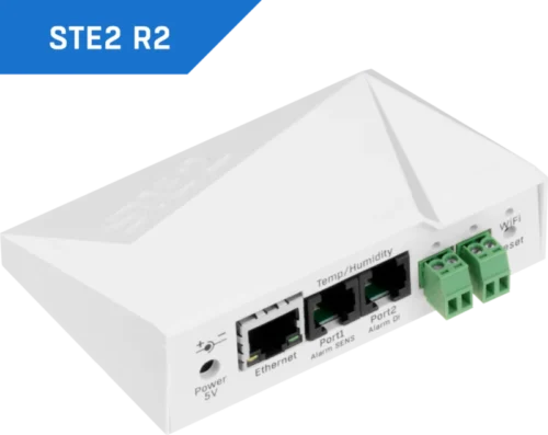 STE2 R2: LAN and WiFi thermometer for remote monitoring