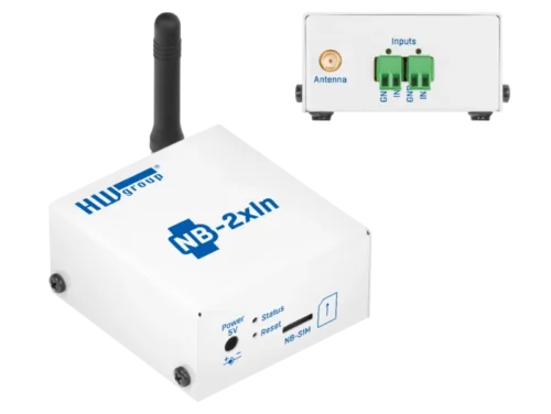 NB-2xIn: 2x DI (Digital Input) to the portal (NarrowBand IoT)
