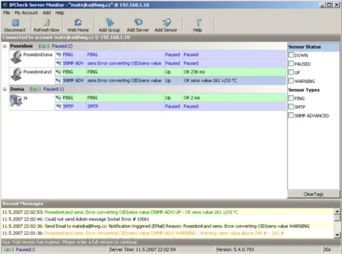 Paessler – IPCheck Server Monitor