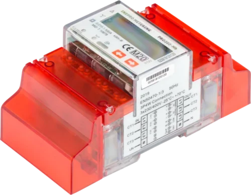 PRO380-Mod 0,25-100A ModBus MID: Three phase direct 100A energy meter, MID approved