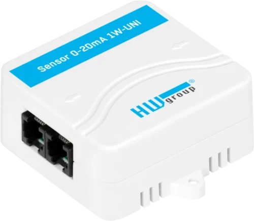 Sensor 0-20mA 1W-UNI: Isolated DC current sensor for the 1Wire-UNI bus