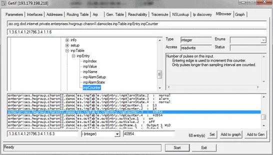 S0 impulzusszámláló SNMP-vel és Modbus/TCP-vel