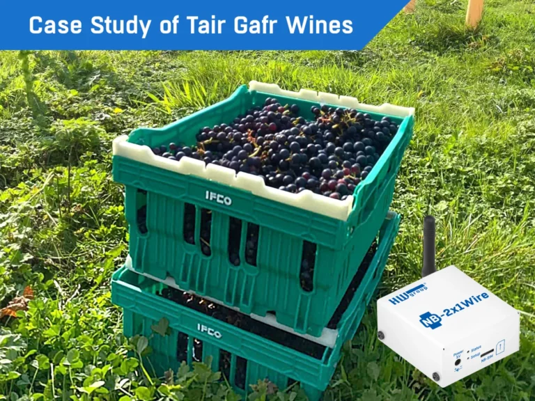 NB-IoT megoldás védi a szőlőt: esettanulmány a Tair Gafr Wines borászatról (CS01)