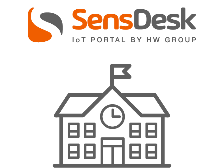 SensDesk iskolákban és középületekben