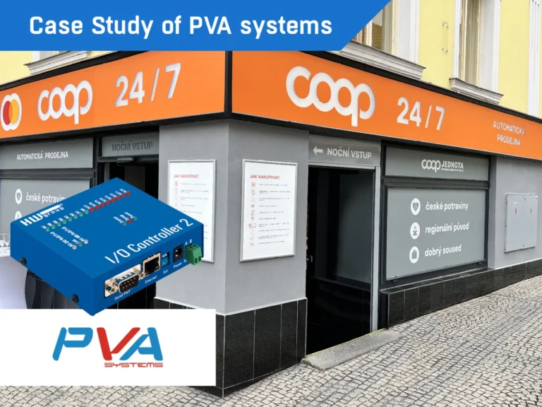 A P.V.A. Systems automatizálja a kiskereskedelmi üzleteket az I/O Controller 2-vel (CS04)